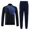 Barcelone Ensemble Sweat d'Entraînement 22-23 Bleu Noir Pour Homme